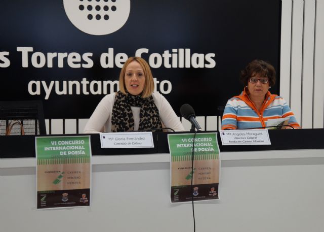 El Ayuntamiento torreño amplía a 800 euros el premio del 'Carmen Montero Medina' de poesía en su sexta edición