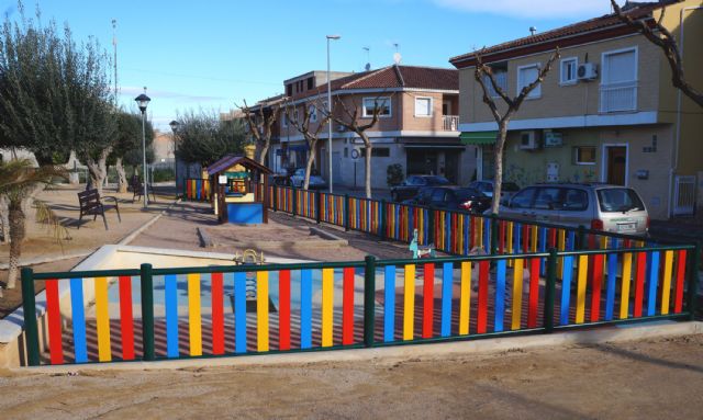 El Ayuntamiento de Las Torres de Cotillas invierte más de 55.000 euros en mejora de parques, calles y vados peatonales