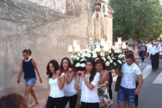 La pedanía torreña de Los Pulpites celebró sus Fiestas en honor a Nuestra Señora de Fátima