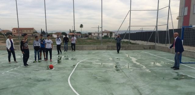Inaugurada la pista polideportiva del barrio del Carmen de Las Torres de Cotillas