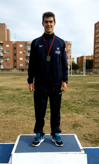El joven torreño Sergio Jornet, campeón regional de heptathlón en categoría promesas