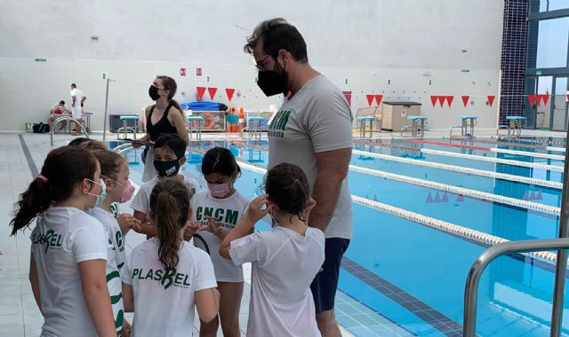 La piscina de Las Torres de Cotillas, sede de la liga de la Federación de Natación de la Región de Murcia