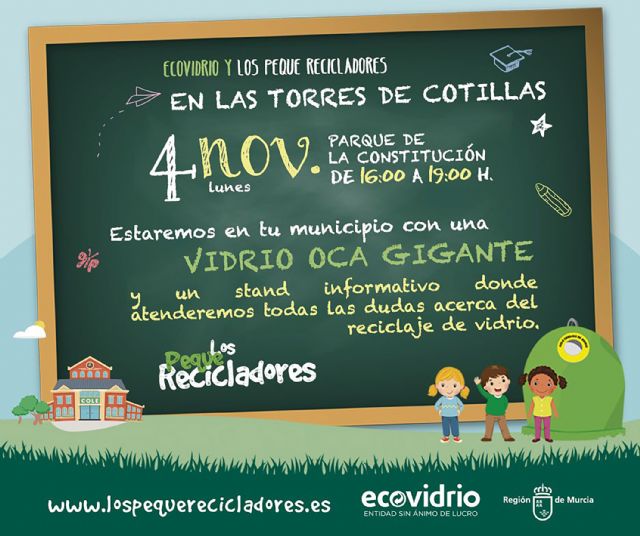 La campaña escolar de los 'peque-recicladores' invita a una divertida jornada de concienciación