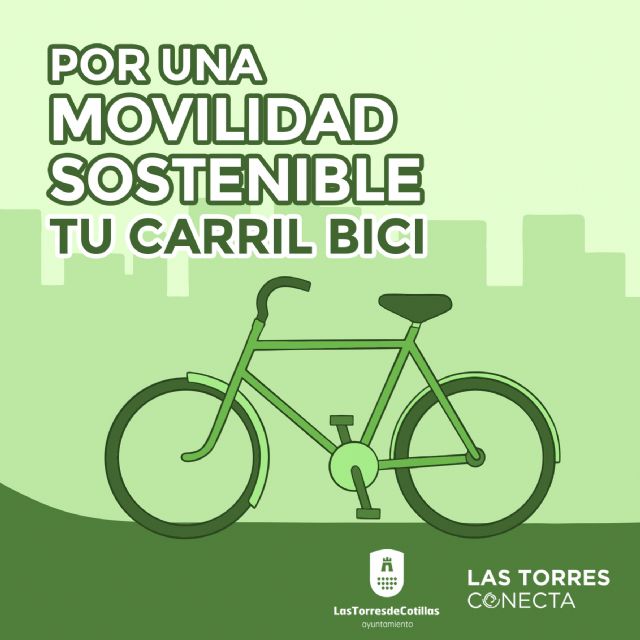 Un carril bici permitirá una movilidad más sostenible en Las Torres de Cotillas