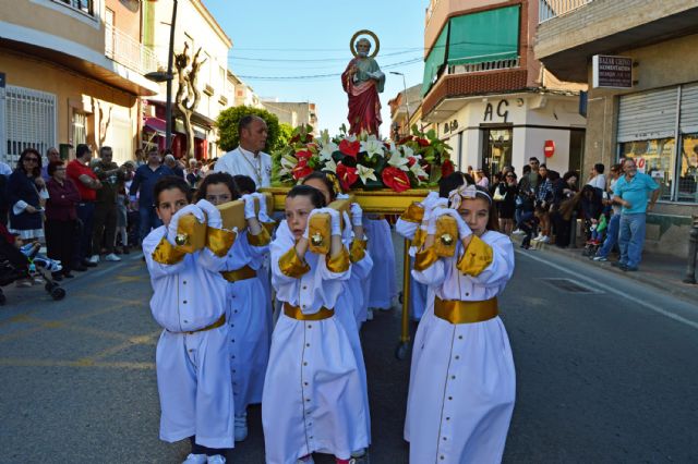 La Semana Santa torreña arrancó sus desfiles estrenando su procesión infantil