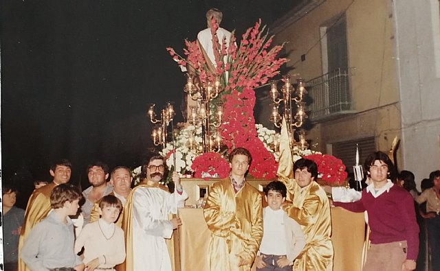 La imagen de San Pedro, presente en la Semana Santa de Las Torres de Cotillas desde el año 1981