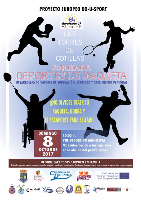 El proyecto europeo 'Do-U-Sport' se pasa al deporte de raqueta en Las Torres de Cotillas