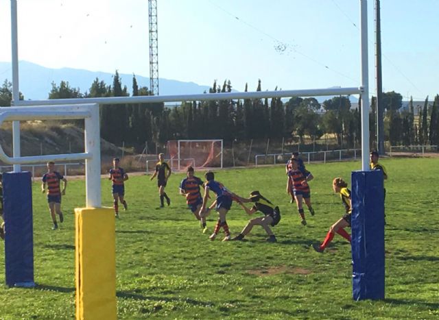 El XV Rugby Murcia se lleva la Copa de la Liga cadete en Las Torres de Cotillas