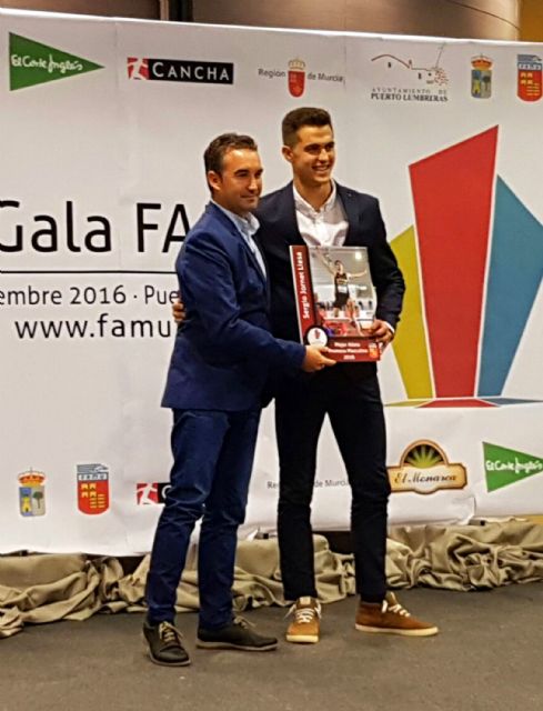 La FAMU distingue al joven torreño Sergio Jornet como 'Mejor atleta del año promesa'
