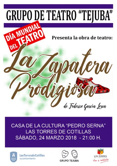 El 'Tejuba' estrenará 'La zapatera prodigiosa' de García Lorca, nueva obra en su repertorio