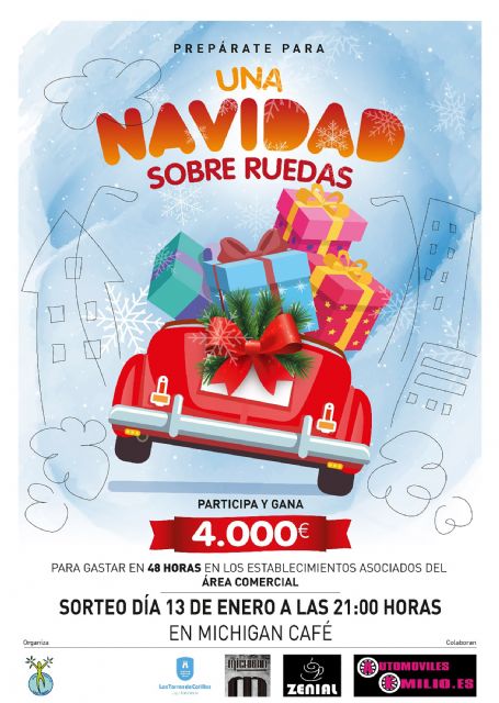 La campaña navideña del 'Área Comercial Las Torres' premiará al ganador con 4.000 euros