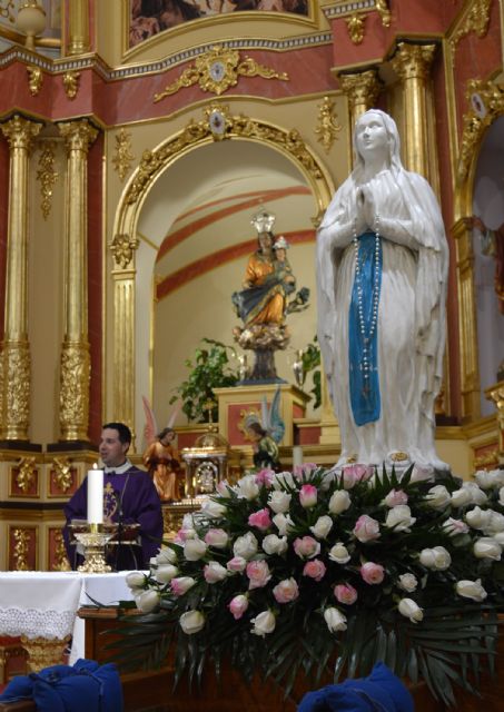 La Virgen de Lourdes visita Las Torres de Cotillas