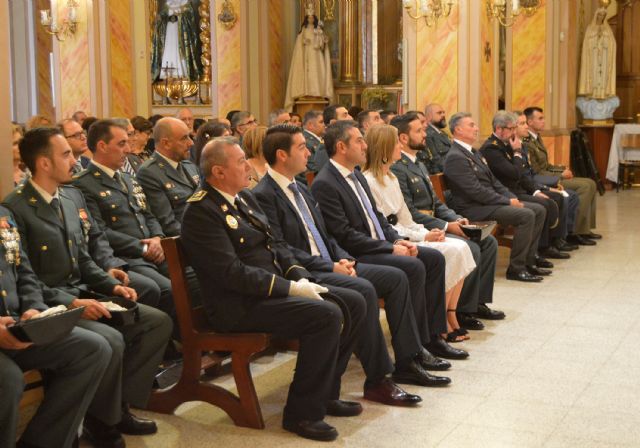 La Guardia Civil celebra el día de su patrona en Las Torres de Cotillas