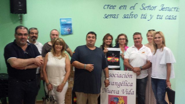 Donación de la Hermandad de la Legión Española de la Región de Murcia a la asociación torreña 'Nueva Vida'