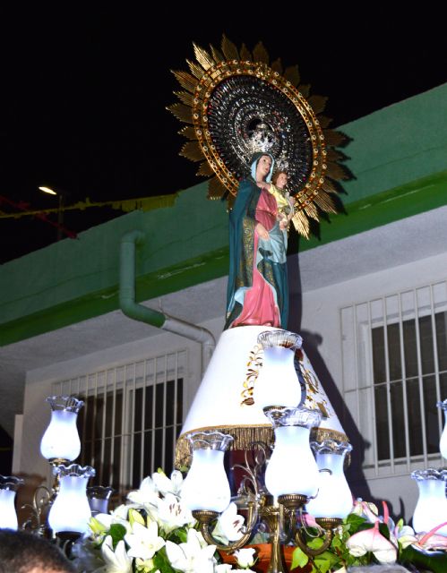 La Virgen del Pilar disfrutó un año más de sus festejos en el barrio de La Florida