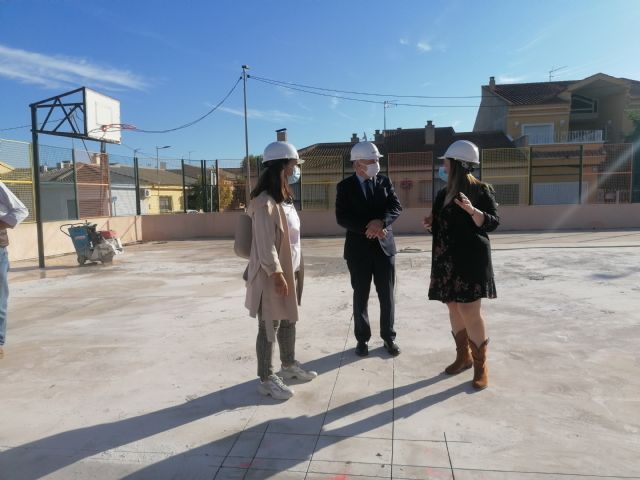 Educación inicia las obras de ampliación del colegio San José de Las Torres de Cotillas