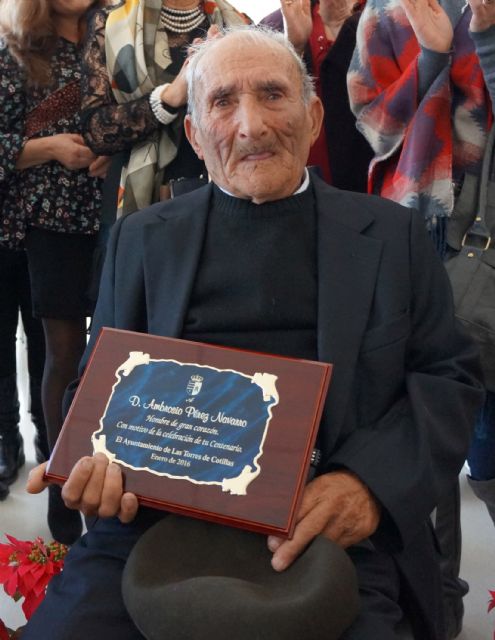 Fallece Ambrosio Pérez Navarro, el 'abuelo' centenario de Las Torres de Cotillas