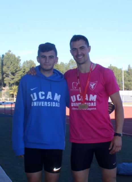 Los atletas torreños Ángel Salinas y Sergio Jornet, de nuevo campeones regionales