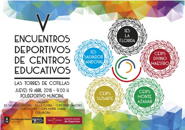 Los 'Encuentros Deportivos Escolares' de Las Torres de Cotillas, listos para celebrar su quinta edición con 500 participantes