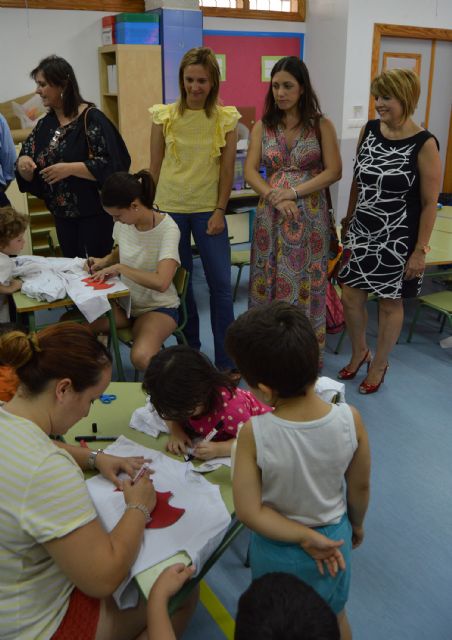 Más de 200 niños participan en la escuela de conciliación de verano de Las Torres de Cotillas