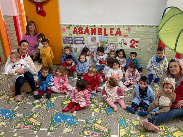 El 'Pijama Day' hace del colegio 'Susarte' la segunda casa para sus escolares