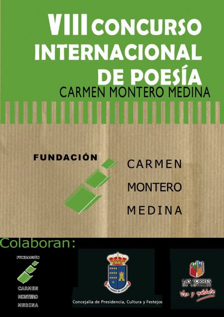 Un premio único de 1.000 euros para el 'VIII Certamen Internacional de Poesía Carmen Montero Medina'