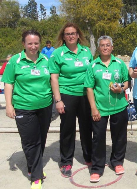 El 'Club Petanca La Salceda' torreño representará a Murcia en el Nacional de tripletas femenino