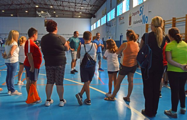 Salud y deporte vuelve a ser la receta del nuevo curso del 'ACTIVA Familias' en Las Torres de Cotillas