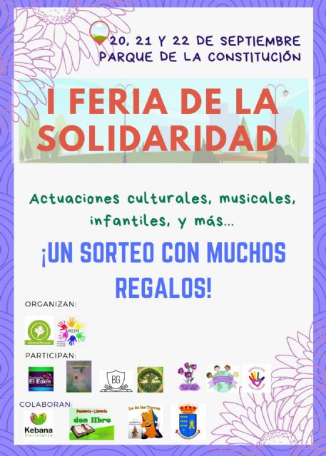 Las Torres de Cotillas celebra su I Feria de la Solidaridad