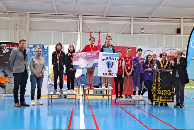 La Región de Murcia logra dos de los cinco oros del campeonato de España sub-13 de bádminton