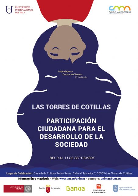 La Universidad del Mar propone en Las Torres de Cotillas un curso sobre el estado actual de la participación ciudadana