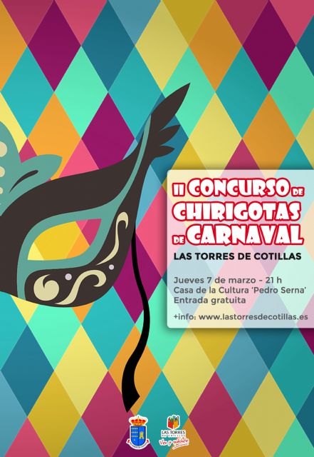 Las Torres de Cotillas, capital nacional de la chirigota carnavalera el próximo 7 de marzo