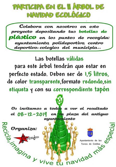Las Torres de Cotillas propone una Navidad respetuosa con el medio ambiente