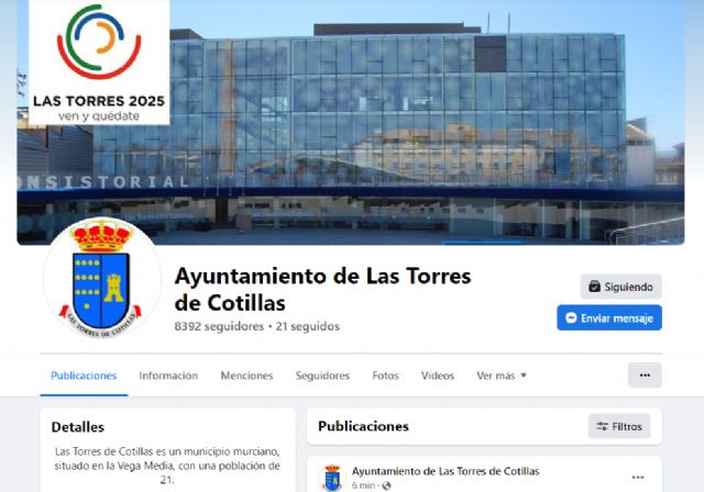 ¿Cuándo piensa activar el ayuntamiento de Las Torres de Cotillas en sus redes sociales un espacio de información sobre incidencia covid en el municipio?