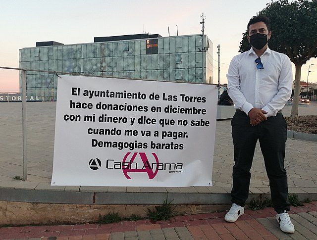 'El ayuntamiento del PSOE y Ciudadanos de Las Torres de Cotillas debe la solidaridad navideña'