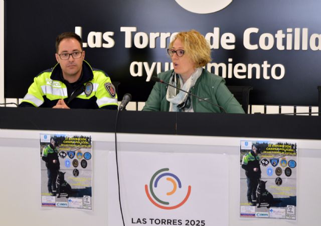 Siete unidades caninas de cuerpos de Policía Local participarán en una exhibición en Las Torres de Cotillas