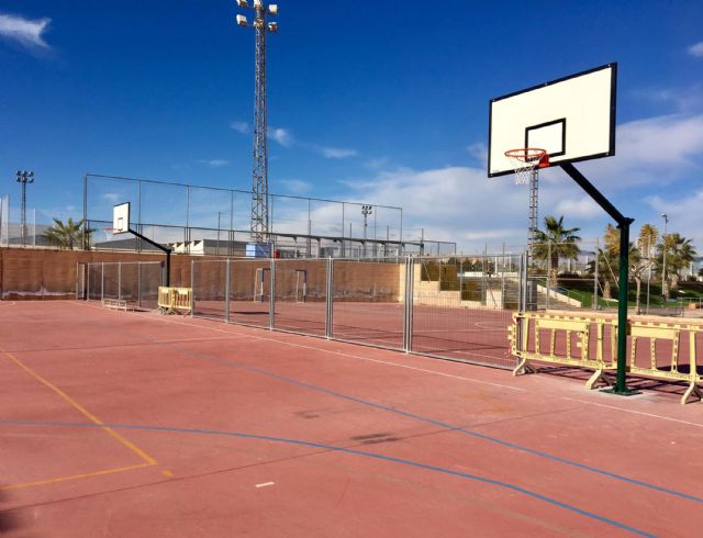 Mejoras en el polideportivo municipal de Las Torres de Cotillas