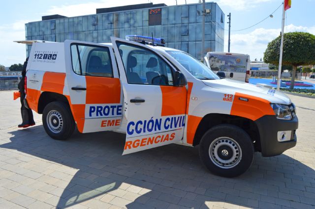 Protección Civil incorpora un vehículo todoterreno y un sistema seguro de telecomunicaciones