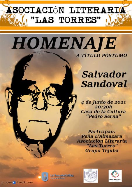 Las Torres de Cotillas rinde un homenaje póstumo a su poeta Salvador Sandoval