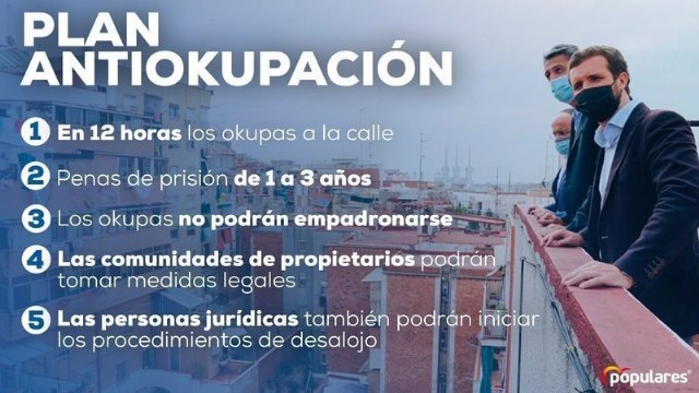 PSOE-Ciudadanos no se suma a una Moción del PP que pide luchar contra la okupación ilegal de viviendas