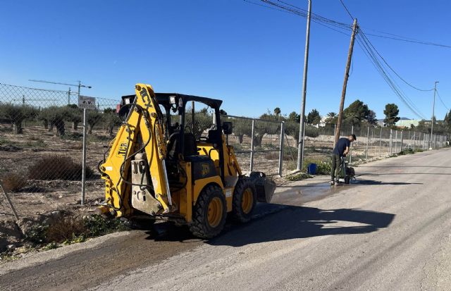 Comienzan las obras de mejora en la red de saneamiento del camino de San Juan